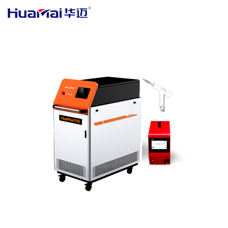 What are the main components of the laser welding 